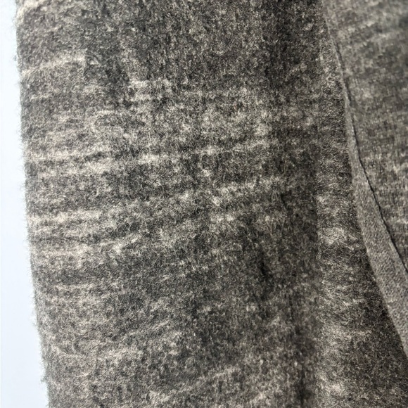 Lucky Brand Womens Gray Black Open Front Shawl Sweater Vest Size XS/S Wool Blend - Picture 6 of 6